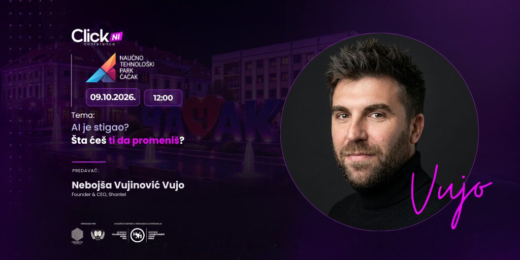 ClickNi Karavan stiže u Čačak, jedanaesta stanica u Regionalnom inovacionom startap centru NTP Čačak